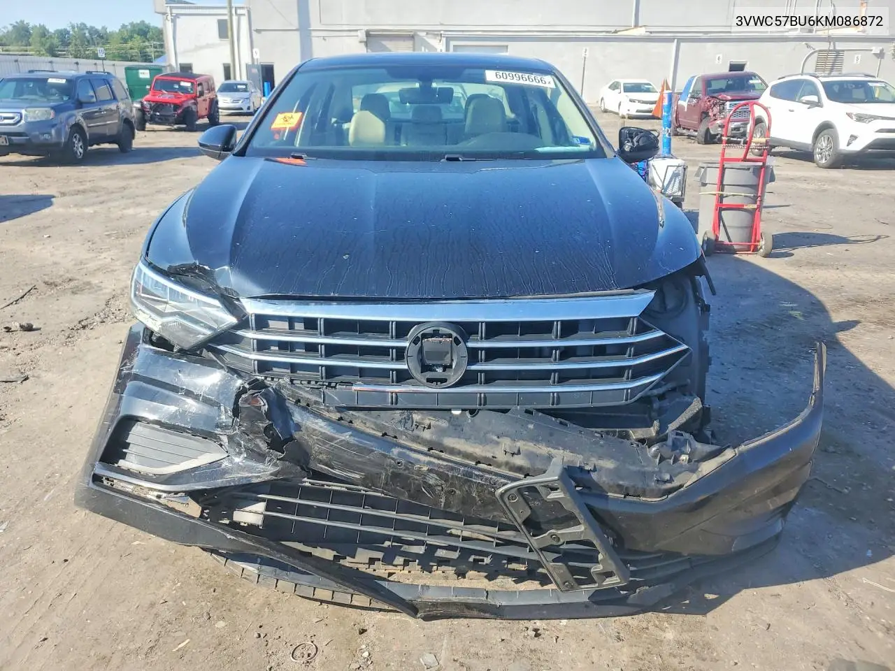 2019 Volkswagen Jetta S VIN: 3VWC57BU6KM086872 Lot: 60996666