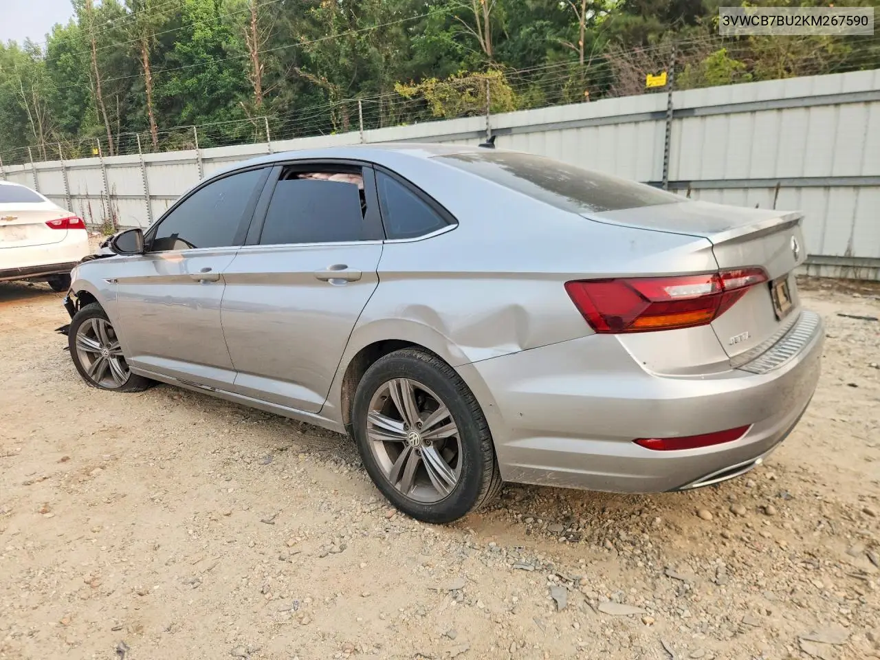 2019 Volkswagen Jetta S VIN: 3VWCB7BU2KM267590 Lot: 61172996
