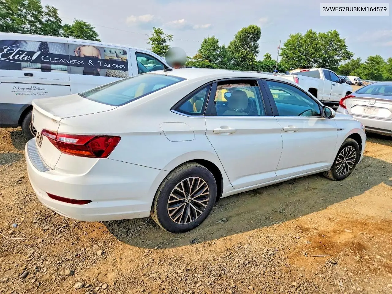 2019 Volkswagen Jetta Sel VIN: 3VWE57BU3KM164579 Lot: 61372486