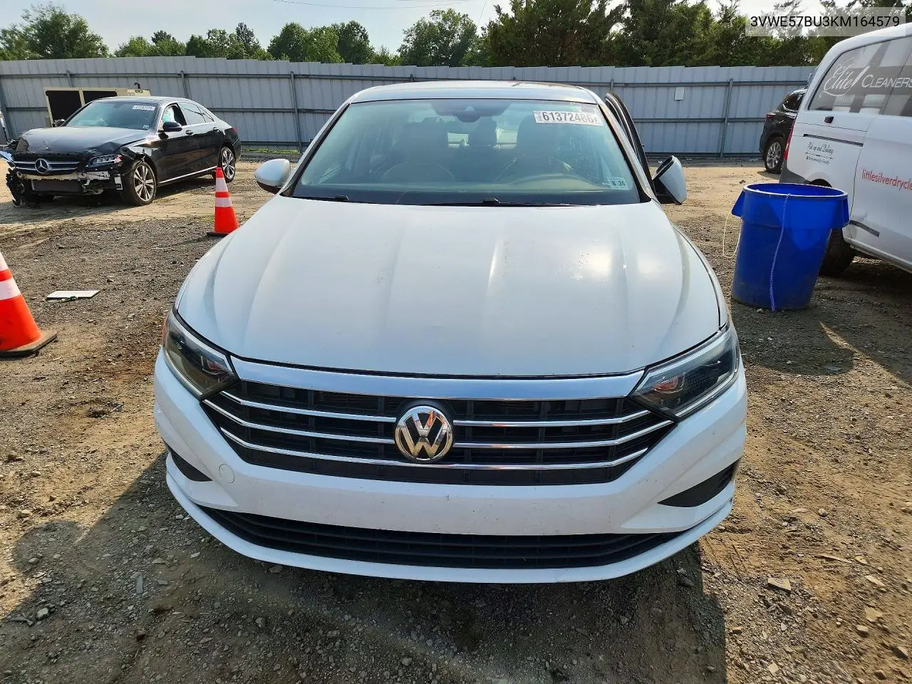 2019 Volkswagen Jetta Sel VIN: 3VWE57BU3KM164579 Lot: 61372486