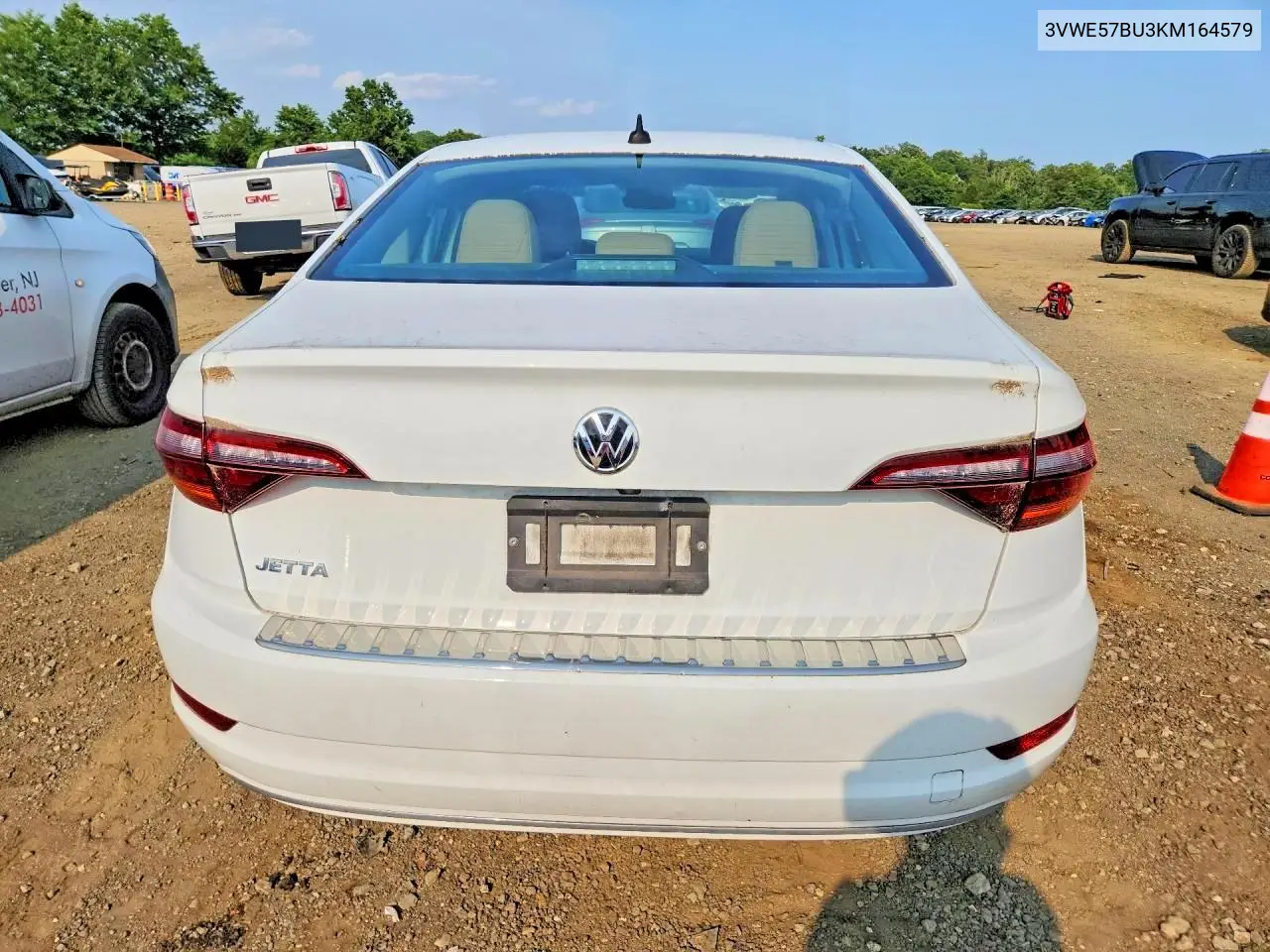 2019 Volkswagen Jetta Sel VIN: 3VWE57BU3KM164579 Lot: 61372486