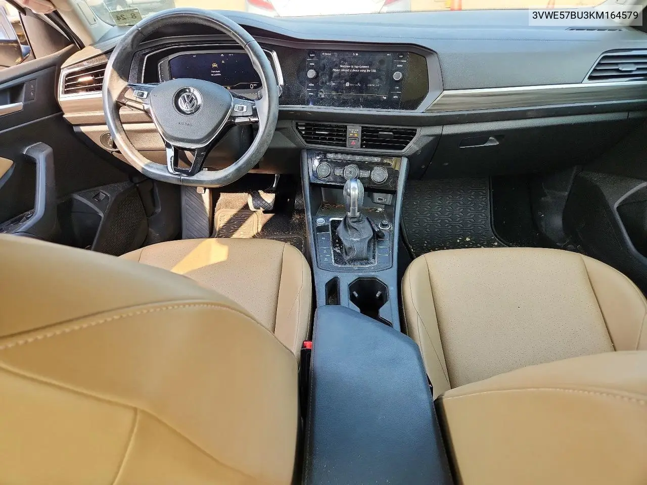 2019 Volkswagen Jetta Sel VIN: 3VWE57BU3KM164579 Lot: 61372486