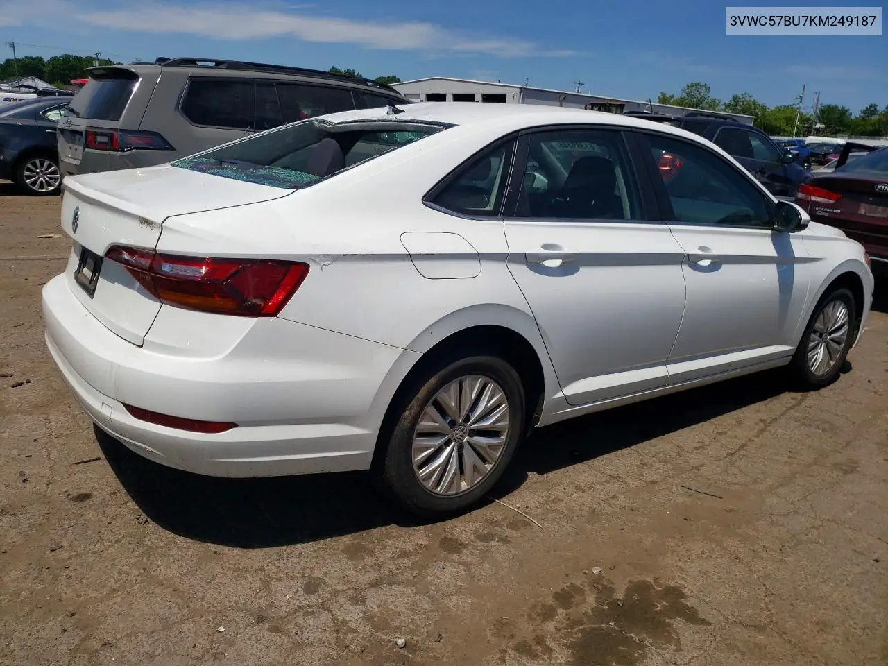 2019 Volkswagen Jetta S VIN: 3VWC57BU7KM249187 Lot: 61389146