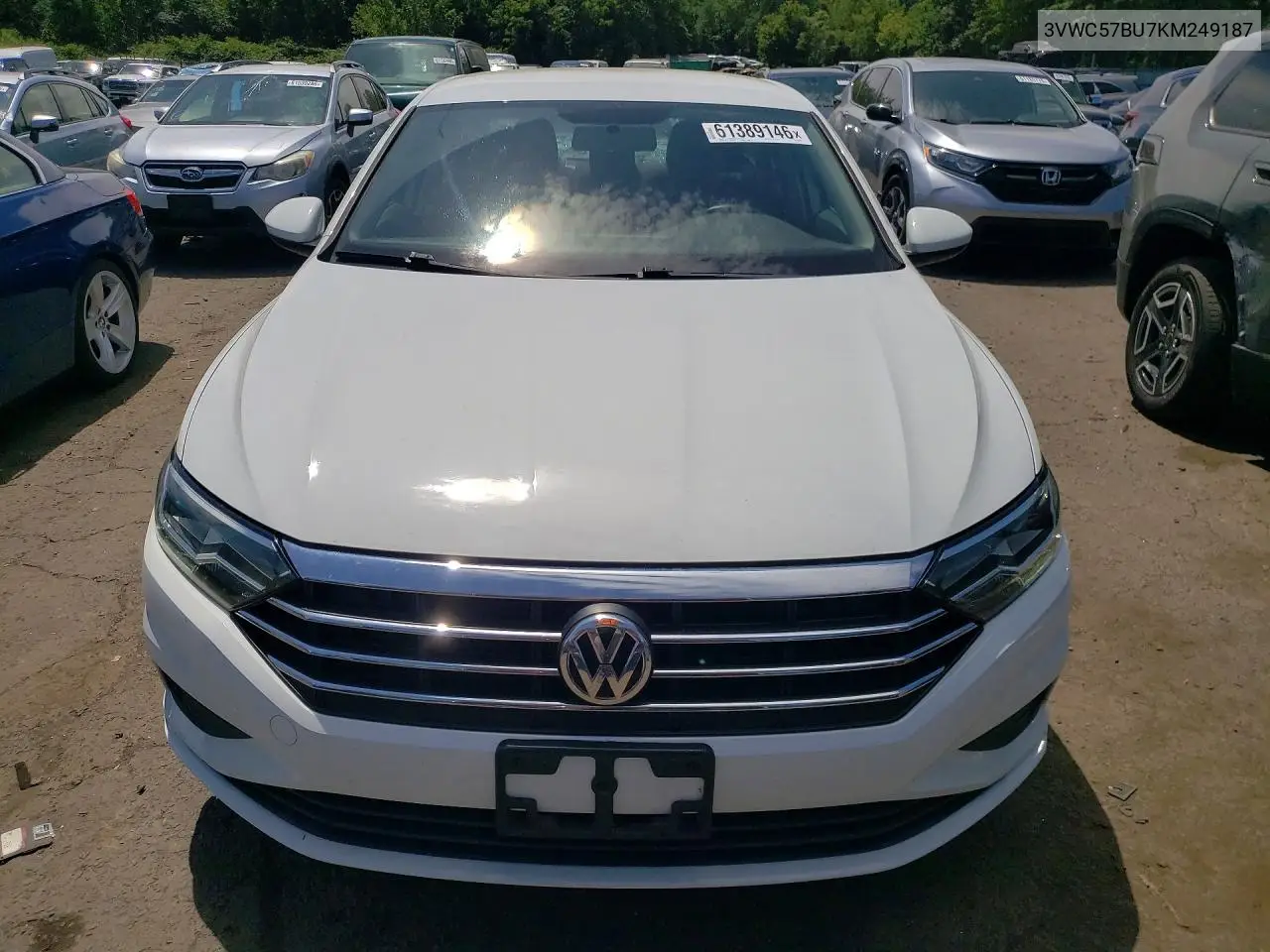 2019 Volkswagen Jetta S VIN: 3VWC57BU7KM249187 Lot: 61389146