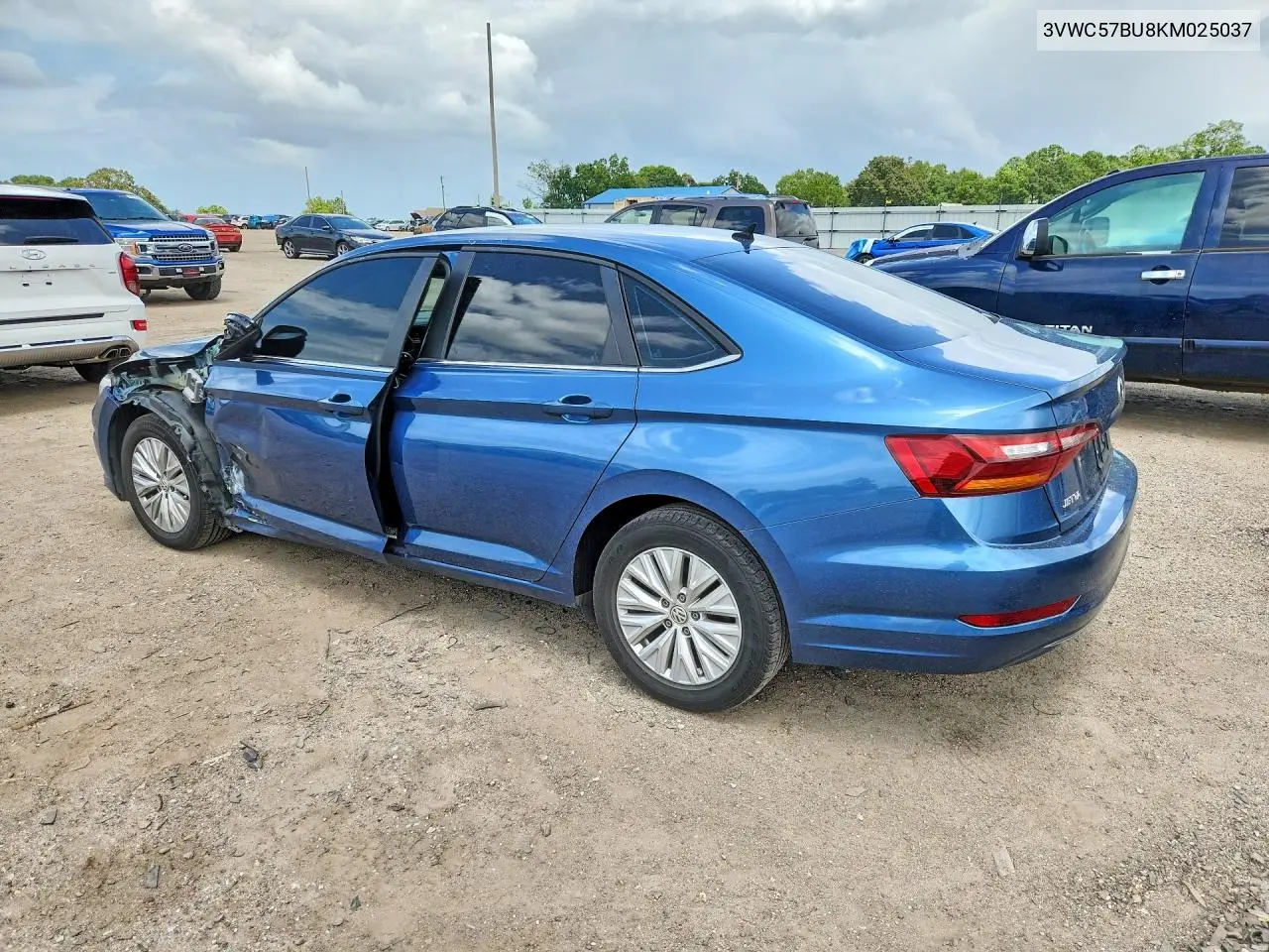 2019 Volkswagen Jetta S VIN: 3VWC57BU8KM025037 Lot: 61605186