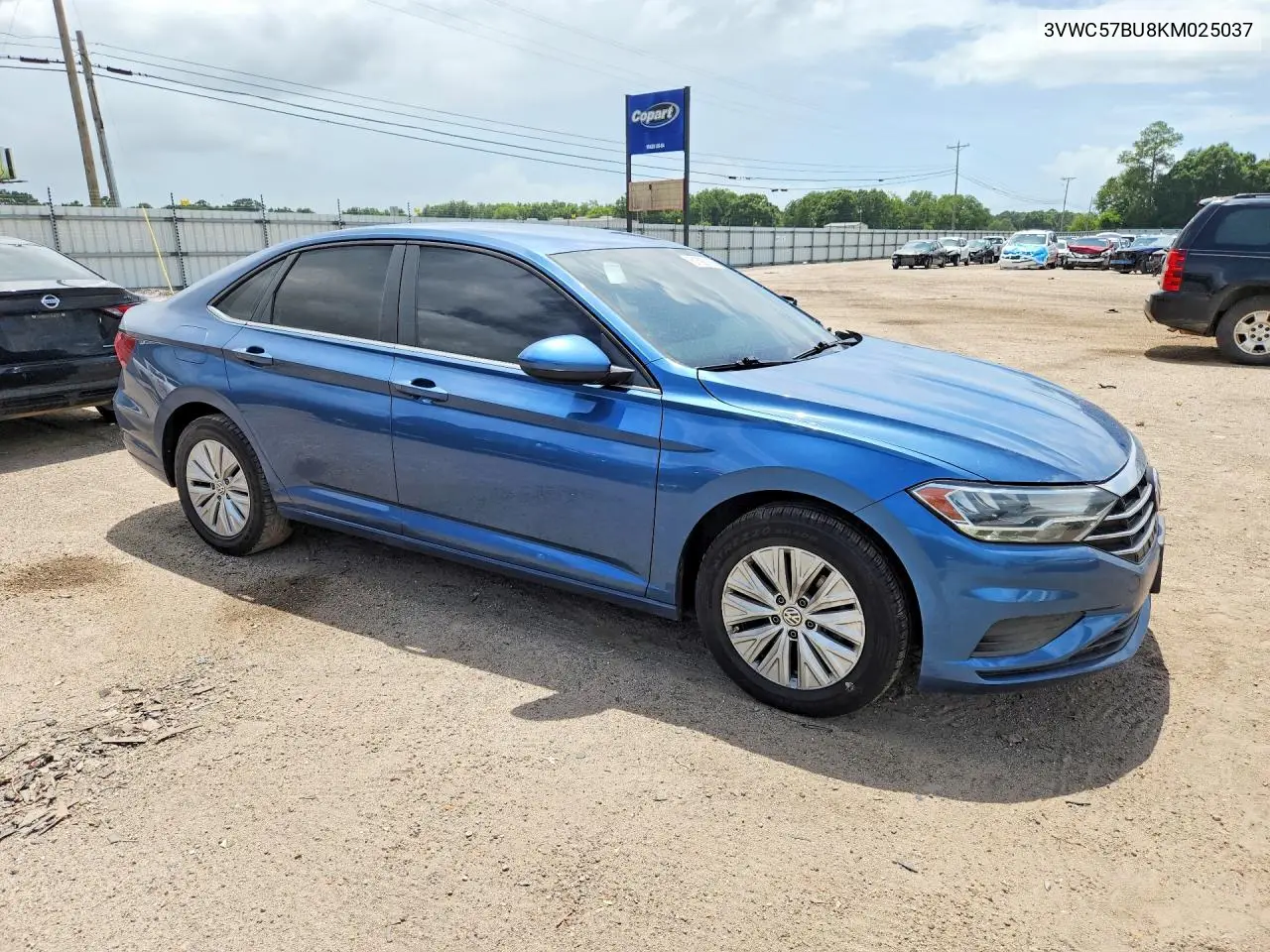 2019 Volkswagen Jetta S VIN: 3VWC57BU8KM025037 Lot: 61605186