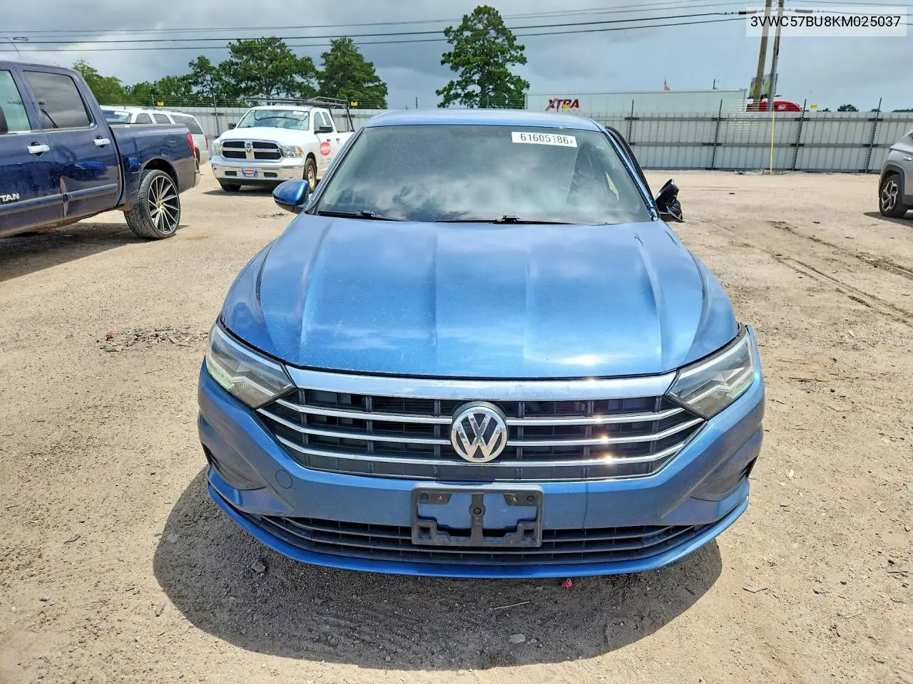 2019 Volkswagen Jetta S VIN: 3VWC57BU8KM025037 Lot: 61605186