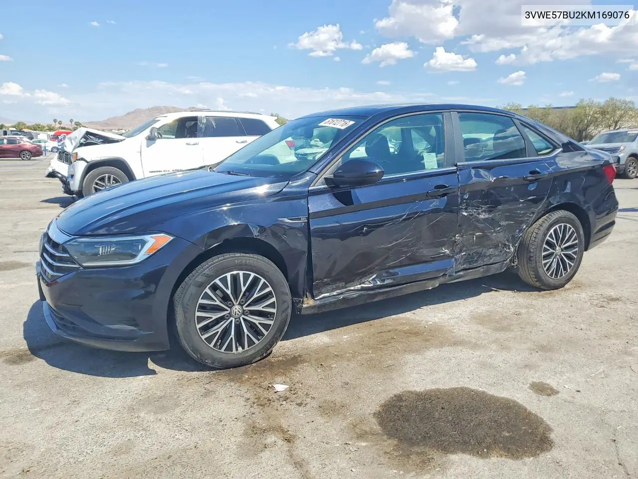 2019 Volkswagen Jetta Sel VIN: 3VWE57BU2KM169076 Lot: 61612716