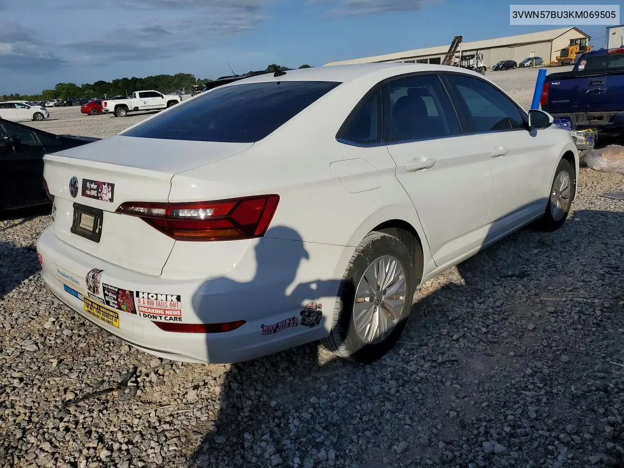 2019 Volkswagen Jetta S VIN: 3VWN57BU3KM069505 Lot: 61632716