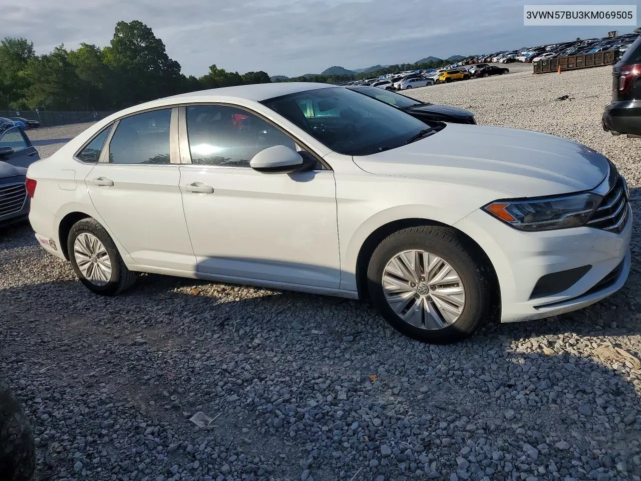 2019 Volkswagen Jetta S VIN: 3VWN57BU3KM069505 Lot: 61632716