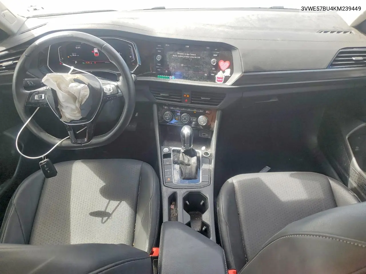2019 Volkswagen Jetta Sel VIN: 3VWE57BU4KM239449 Lot: 61761606