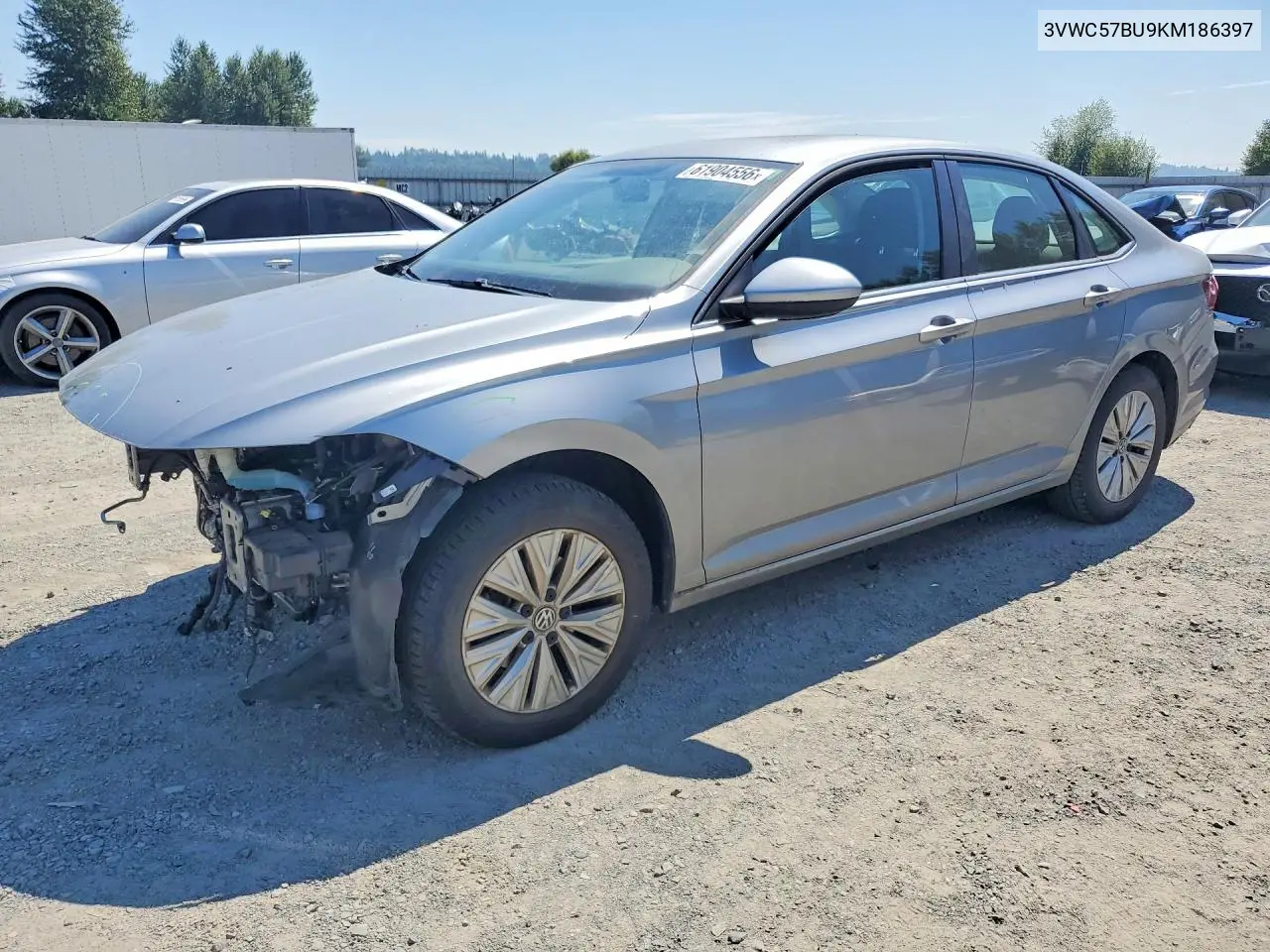 2019 Volkswagen Jetta S VIN: 3VWC57BU9KM186397 Lot: 61904556
