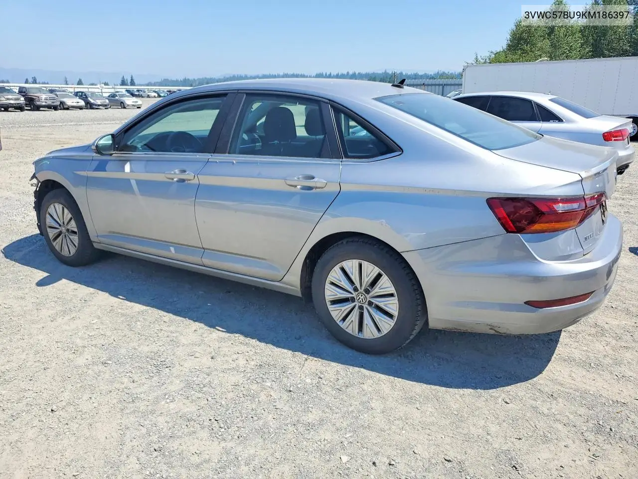 2019 Volkswagen Jetta S VIN: 3VWC57BU9KM186397 Lot: 61904556