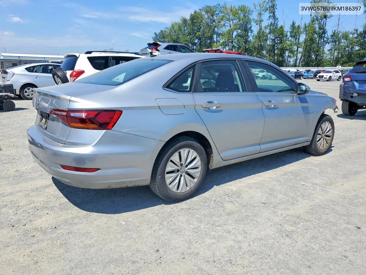 2019 Volkswagen Jetta S VIN: 3VWC57BU9KM186397 Lot: 61904556