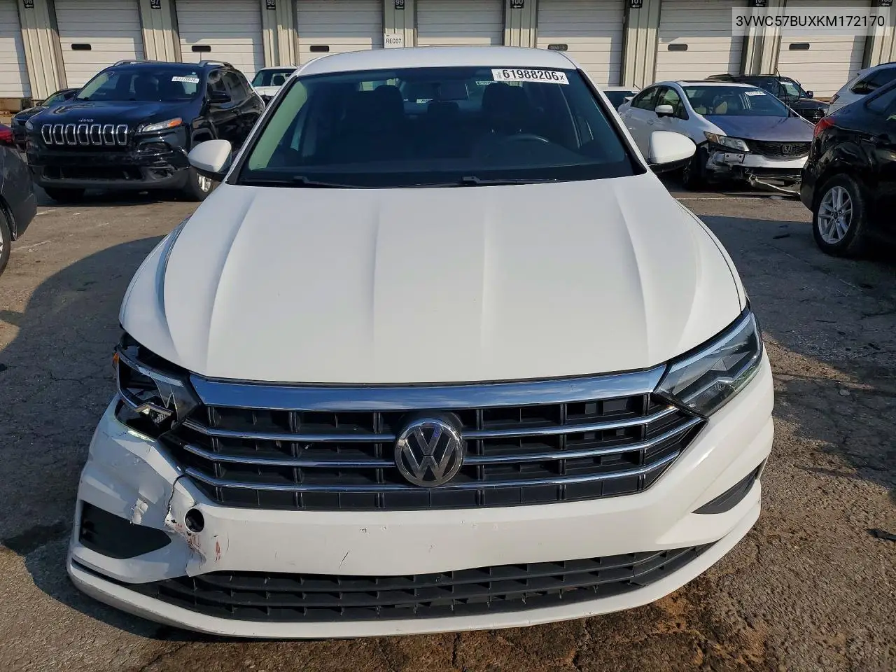 2019 Volkswagen Jetta S VIN: 3VWC57BUXKM172170 Lot: 61988206