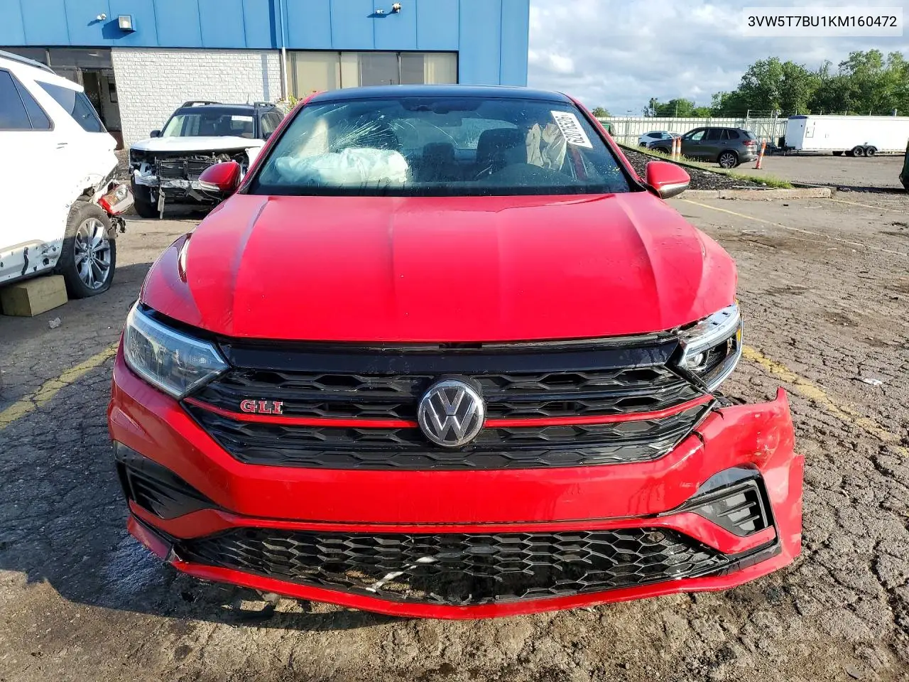 2019 Volkswagen Jetta Gli VIN: 3VW5T7BU1KM160472 Lot: 62076526