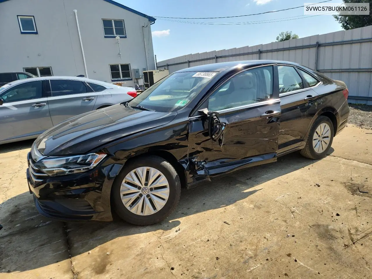 3VWC57BU0KM061126 2019 Volkswagen Jetta S