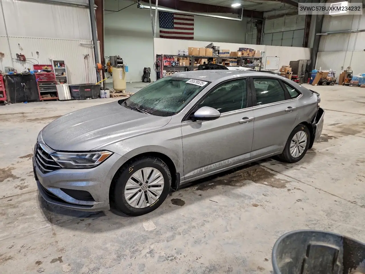 3VWC57BUXKM234232 2019 Volk Jetta S
