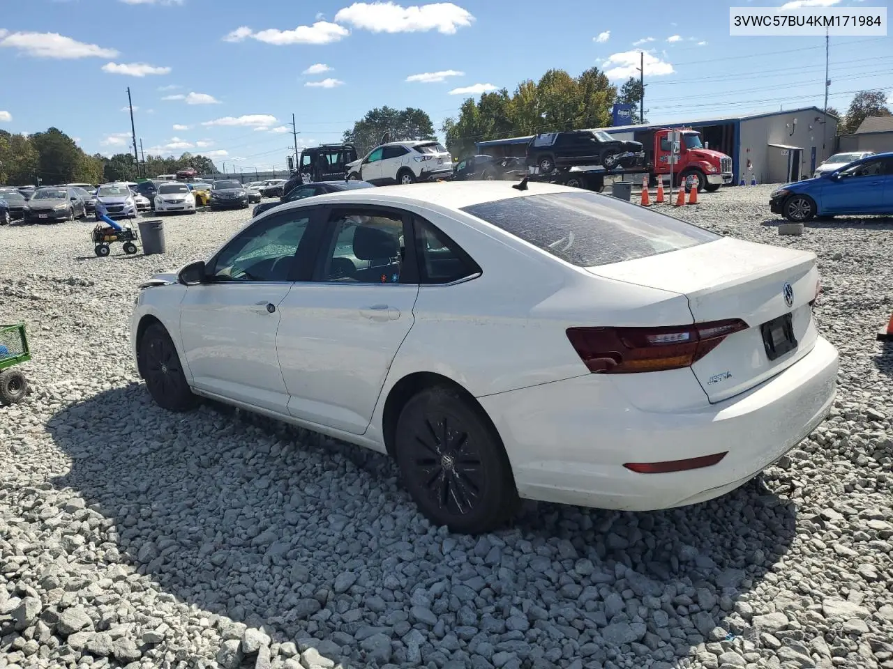 3VWC57BU4KM171984 2019 Volkswagen Jetta S