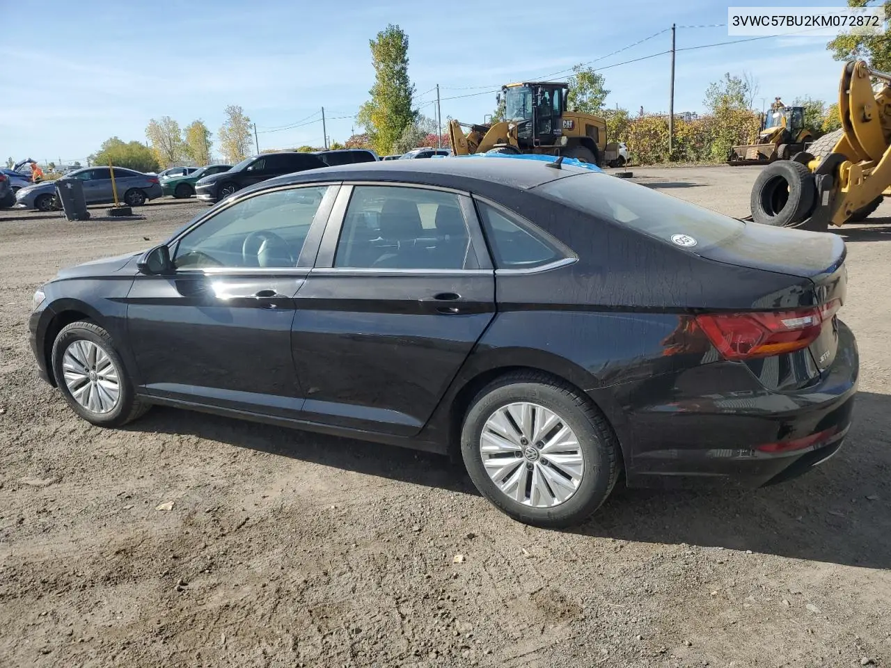 3VWC57BU2KM072872 2019 Volkswagen Jetta S