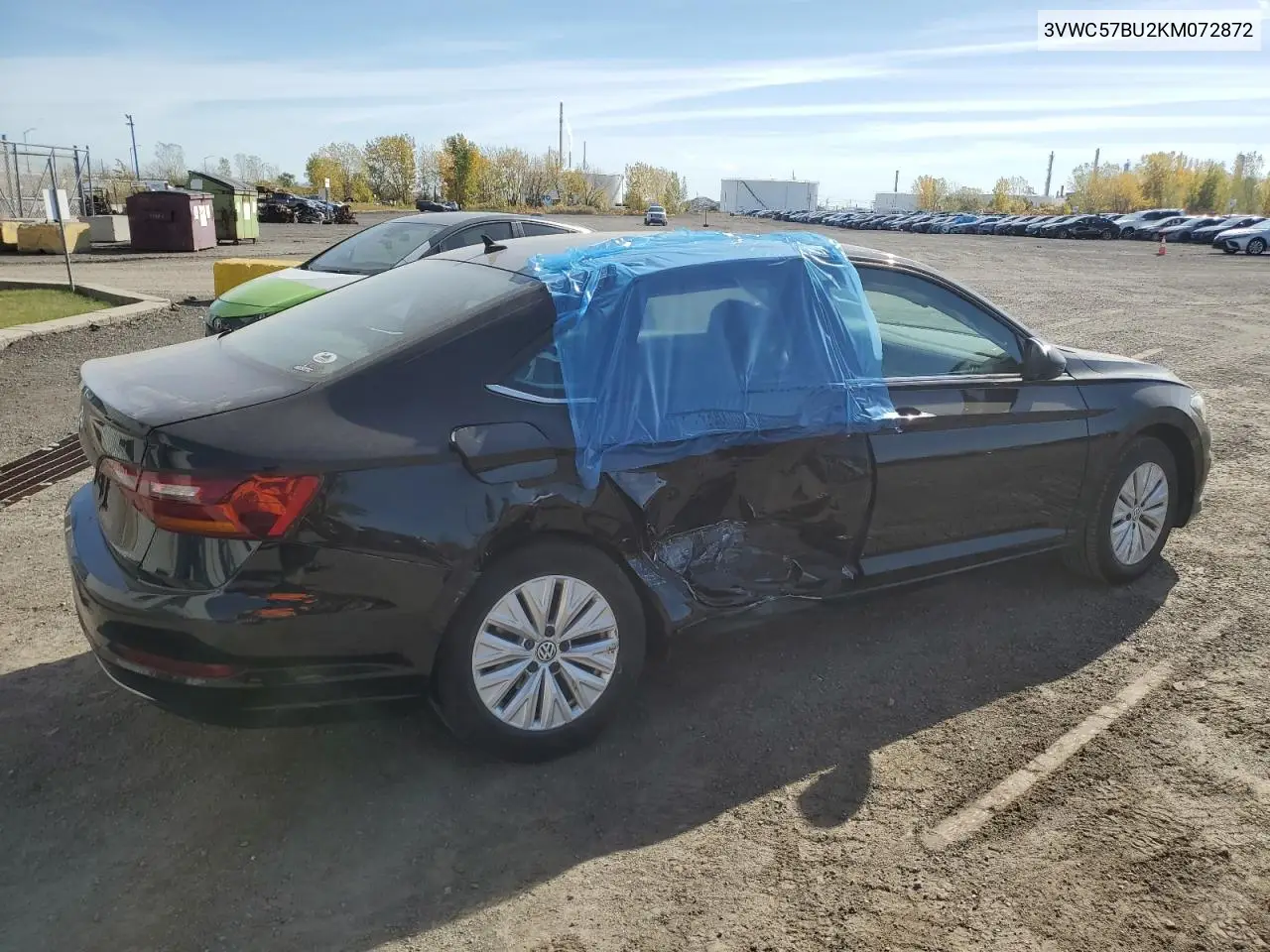 3VWC57BU2KM072872 2019 Volkswagen Jetta S