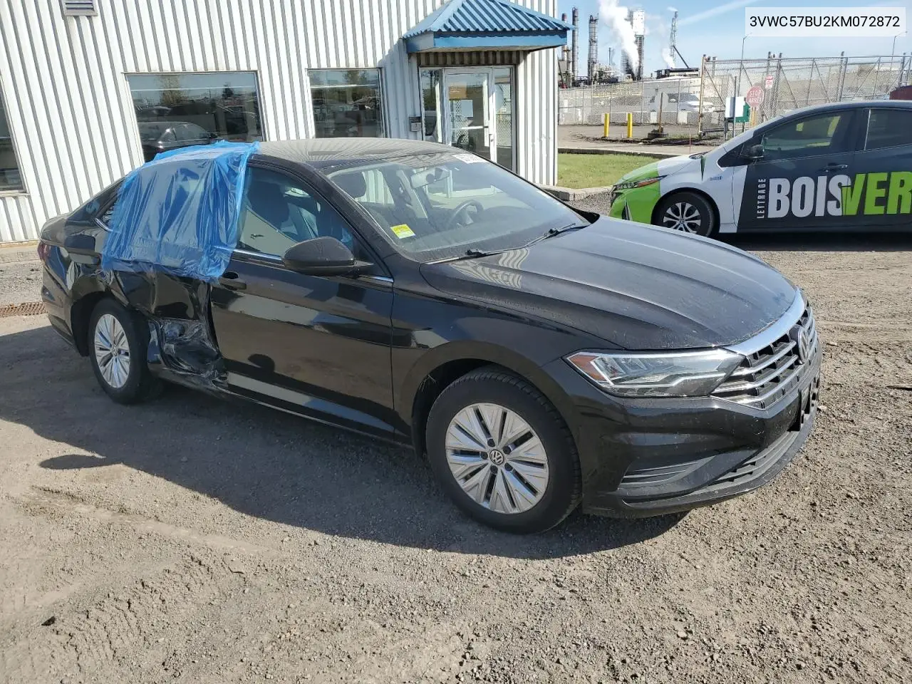 3VWC57BU2KM072872 2019 Volkswagen Jetta S