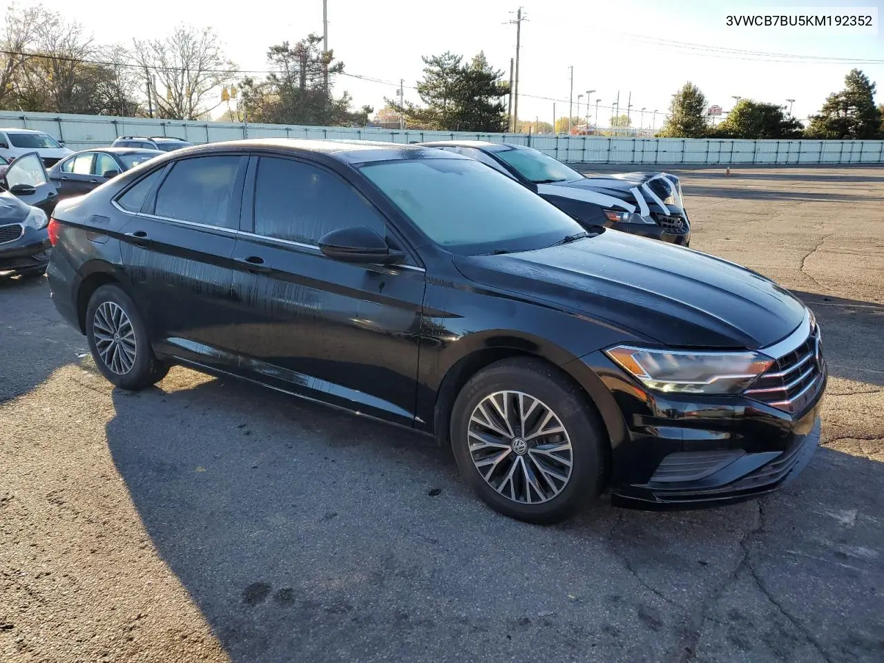 3VWCB7BU5KM192352 2019 Volkswagen Jetta S