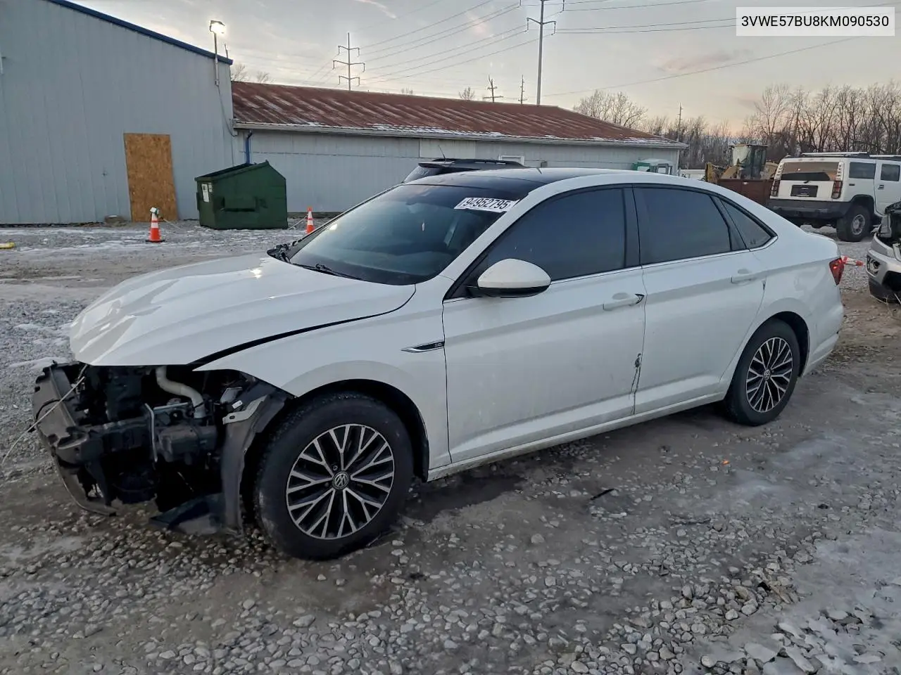3VWE57BU8KM090530 2019 Volkswagen Jetta Sel