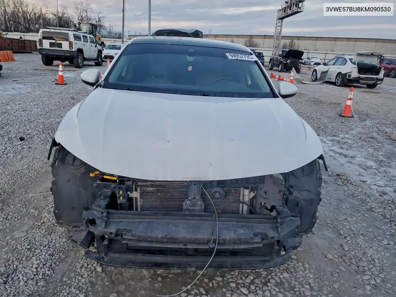 3VWE57BU8KM090530 2019 Volkswagen Jetta Sel