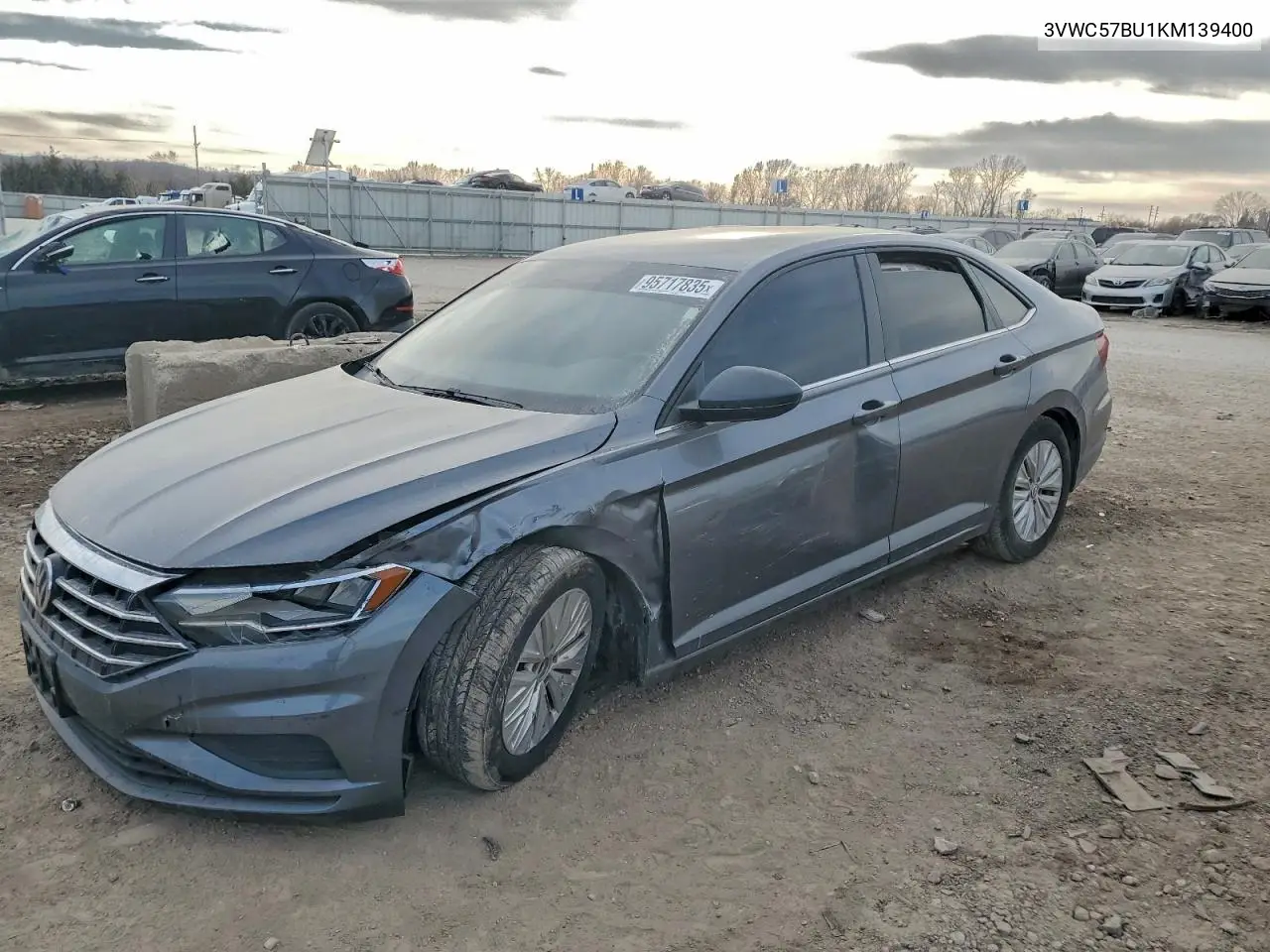 3VWC57BU1KM139400 2019 Volkswagen Jetta S