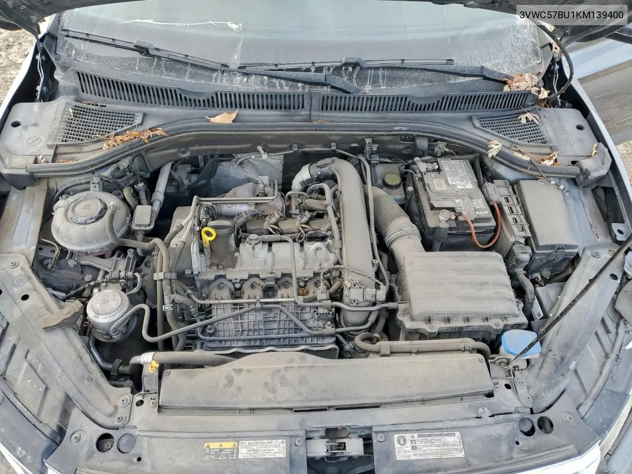 3VWC57BU1KM139400 2019 Volkswagen Jetta S