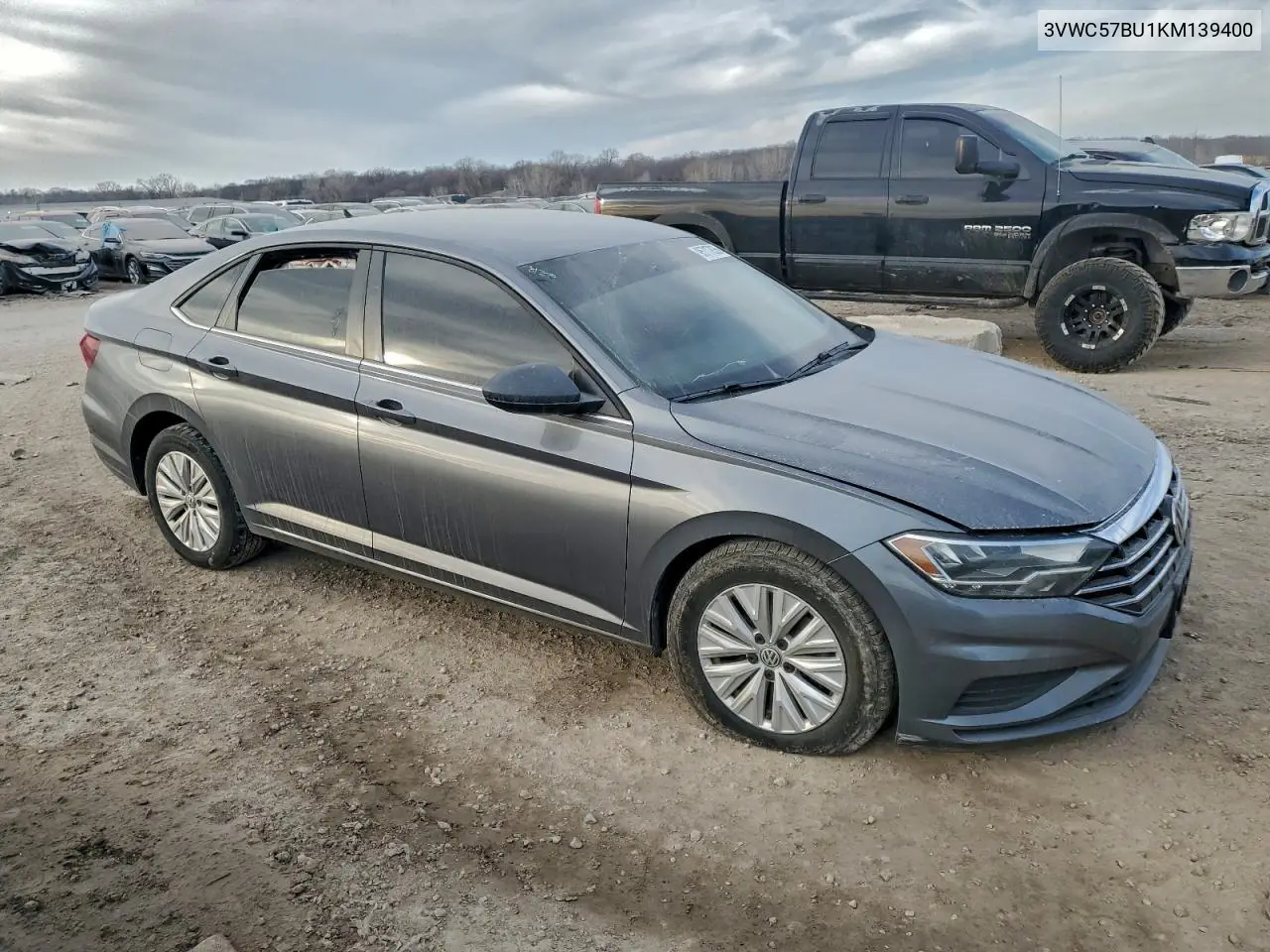 3VWC57BU1KM139400 2019 Volkswagen Jetta S