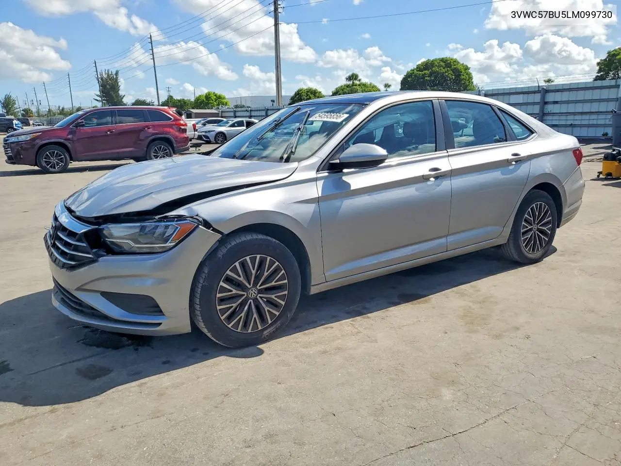 2020 Volkswagen Jetta S VIN: 3VWC57BU5LM099730 Lot: 54595856