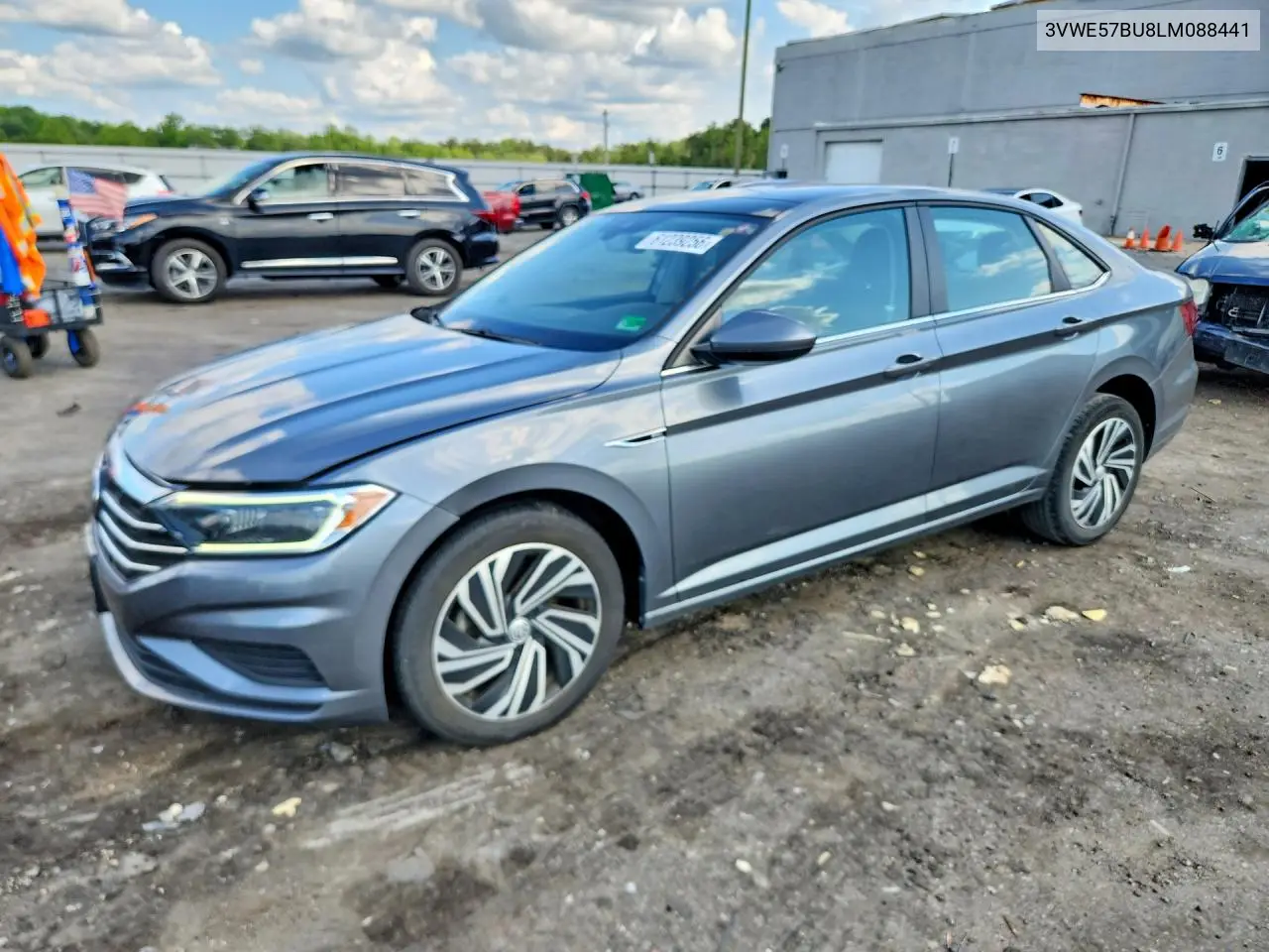 2020 Volkswagen Jetta Sel VIN: 3VWE57BU8LM088441 Lot: 61239256