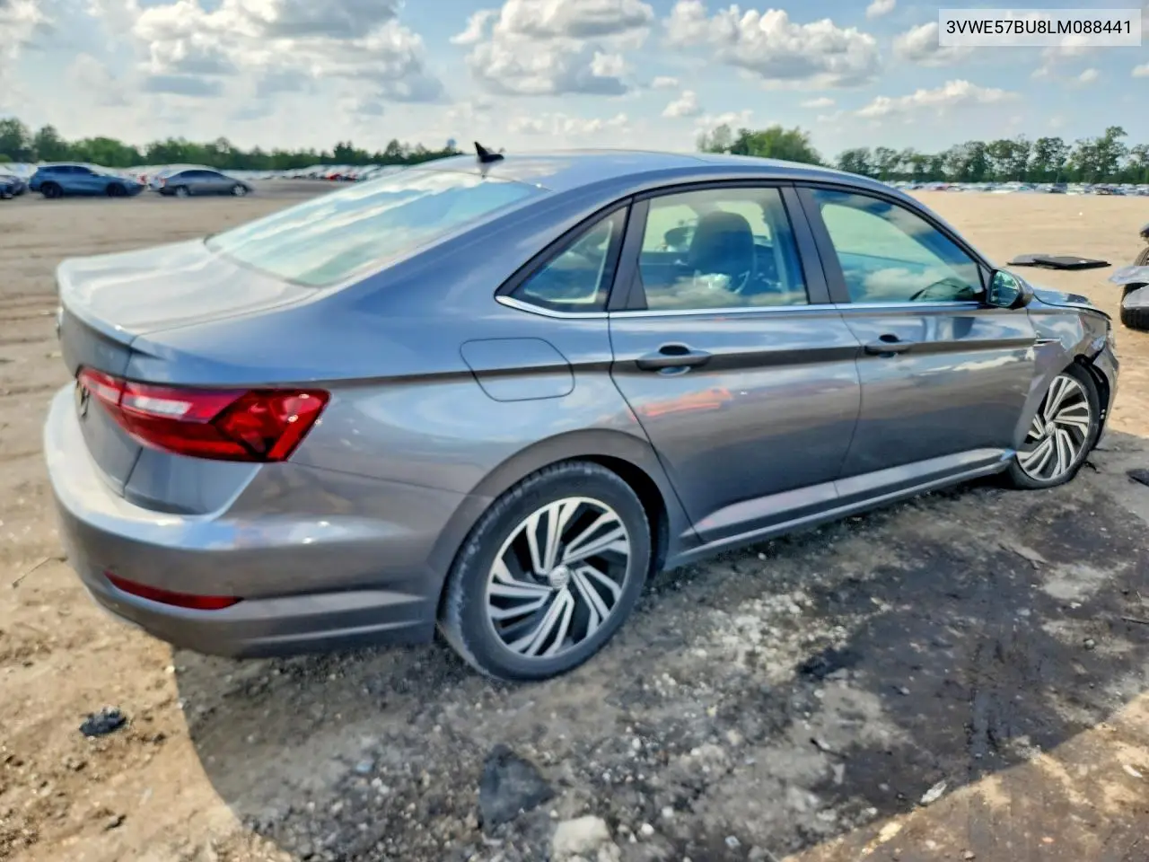 2020 Volkswagen Jetta Sel VIN: 3VWE57BU8LM088441 Lot: 61239256