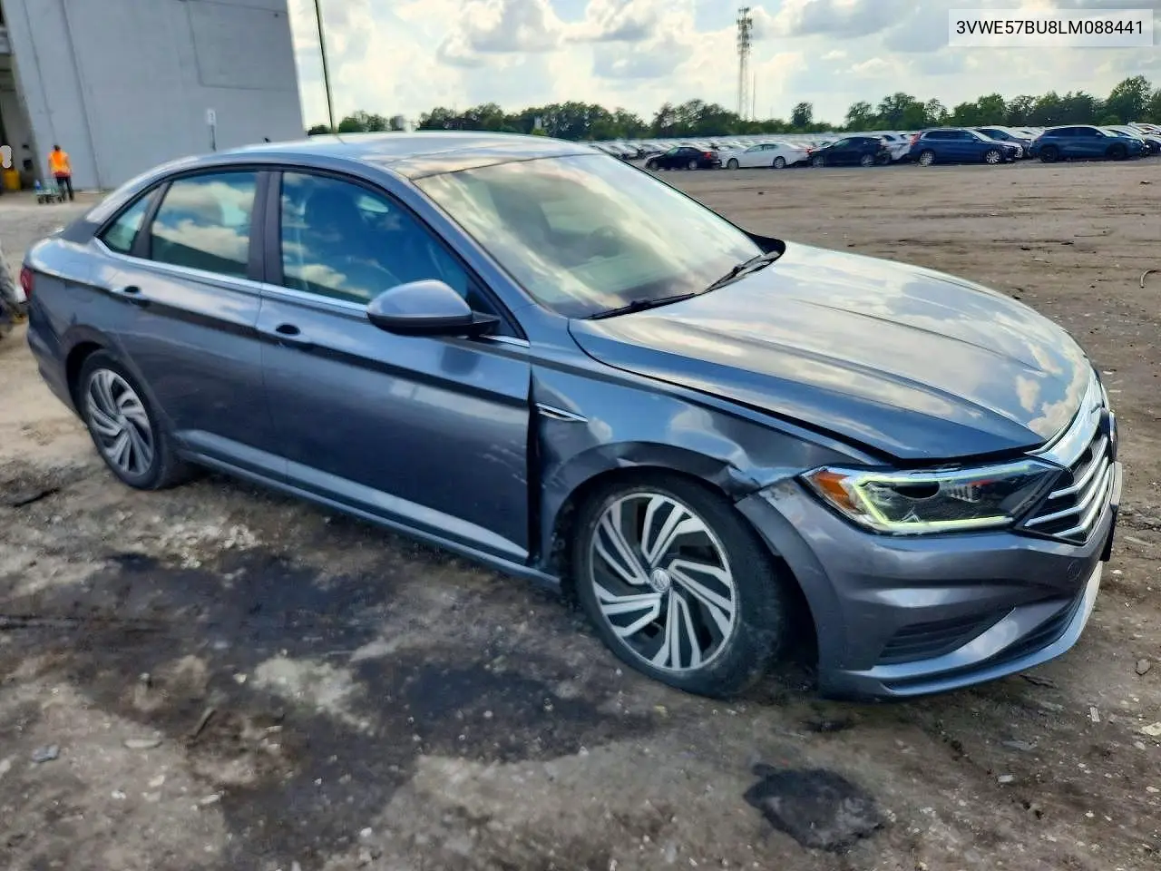 2020 Volkswagen Jetta Sel VIN: 3VWE57BU8LM088441 Lot: 61239256