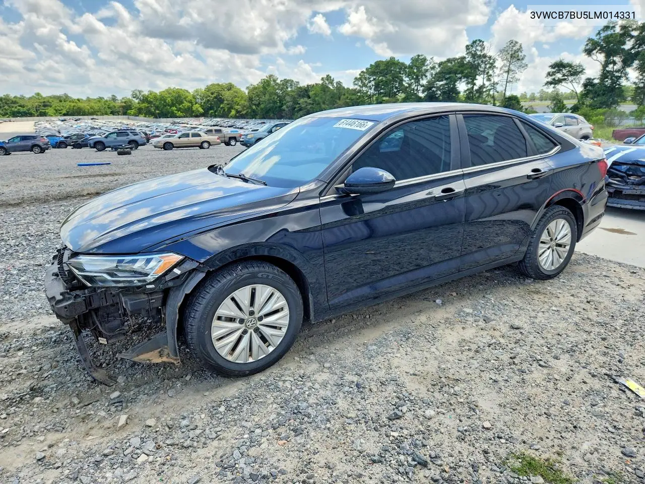 2020 Volkswagen Jetta S VIN: 3VWCB7BU5LM014331 Lot: 61446166