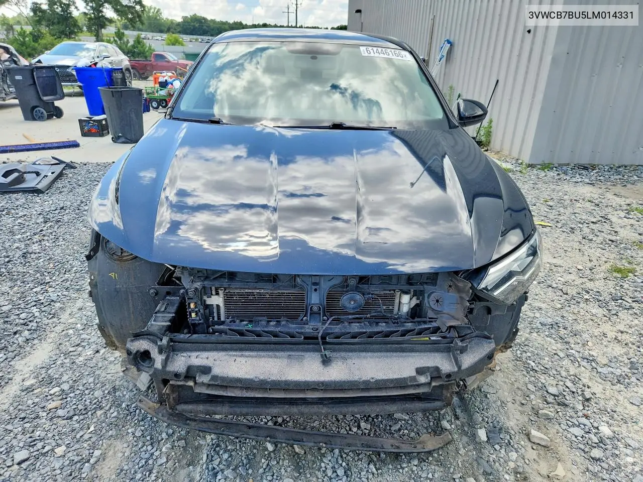 2020 Volkswagen Jetta S VIN: 3VWCB7BU5LM014331 Lot: 61446166