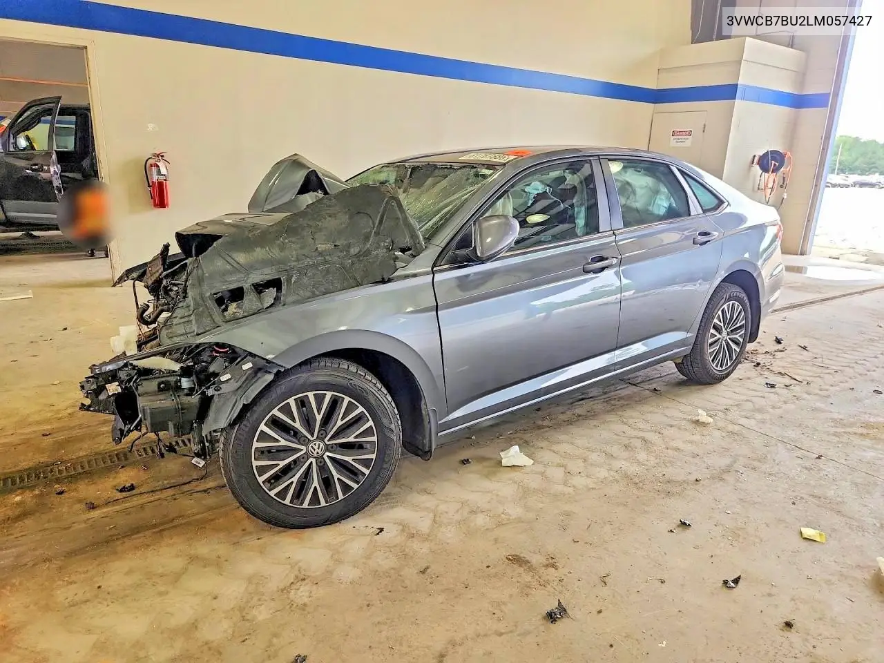 2020 Volkswagen Jetta S VIN: 3VWCB7BU2LM057427 Lot: 61787886