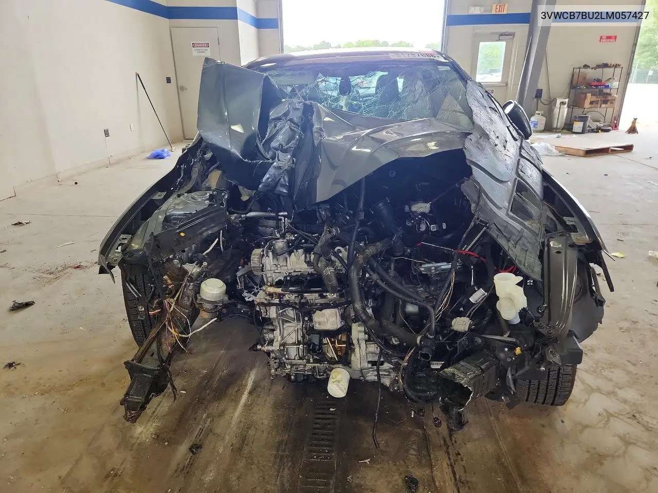 2020 Volkswagen Jetta S VIN: 3VWCB7BU2LM057427 Lot: 61787886