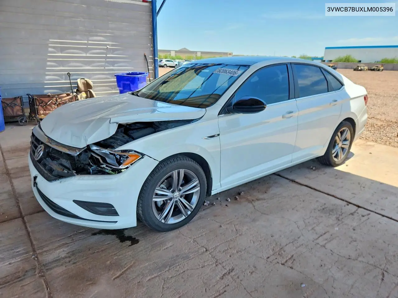 2020 Volkswagen Jetta S VIN: 3VWCB7BUXLM005396 Lot: 62063406