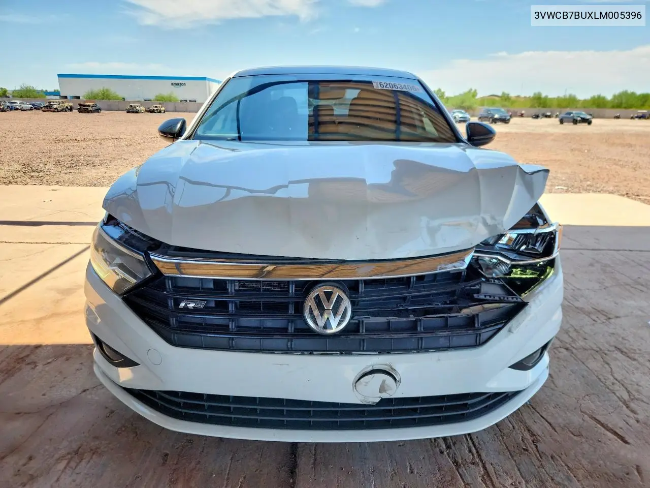 2020 Volkswagen Jetta S VIN: 3VWCB7BUXLM005396 Lot: 62063406