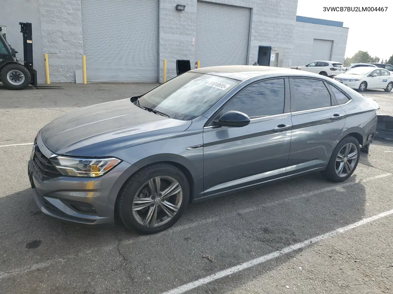 3VWCB7BU2LM004467 2020 Volkswagen Jetta S