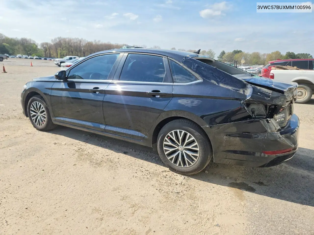3VWC57BUXMM100596 2021 Volkswagen Jetta S
