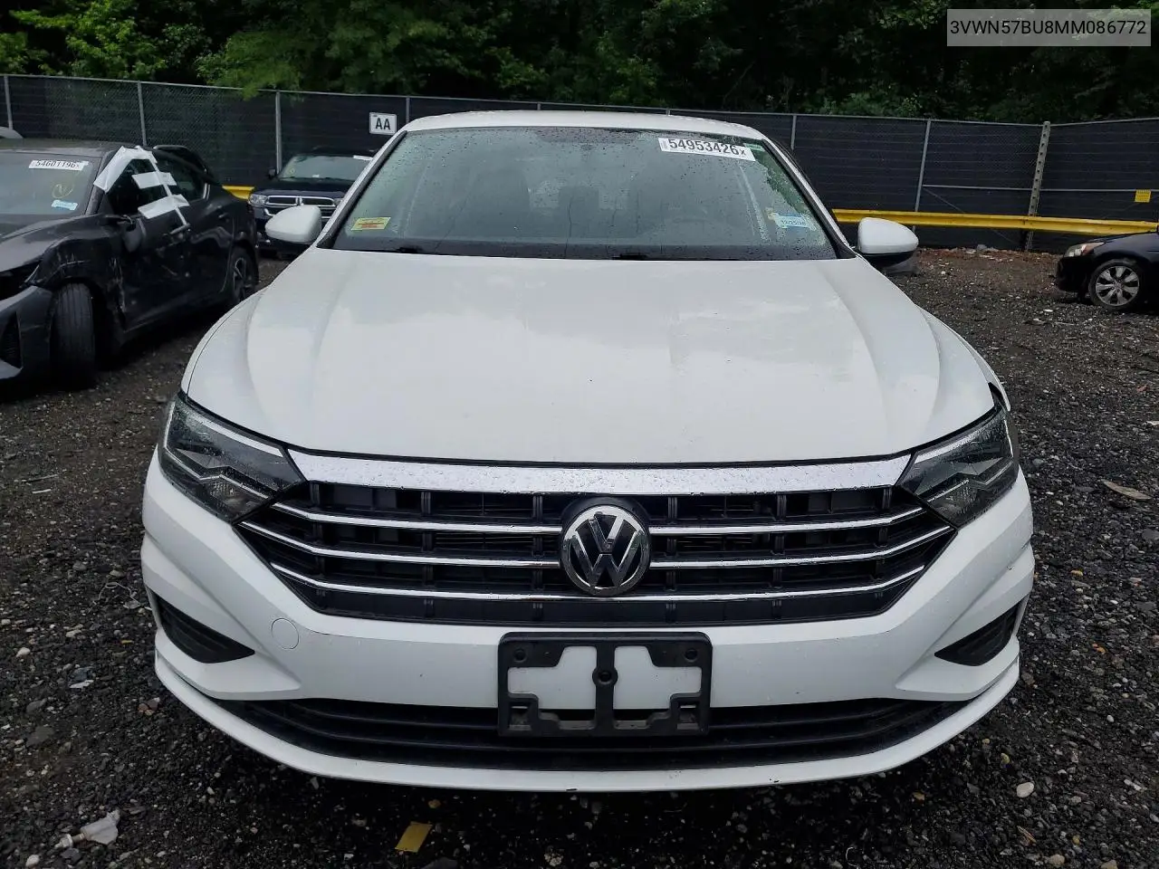2021 Volkswagen Jetta S VIN: 3VWN57BU8MM086772 Lot: 54953426