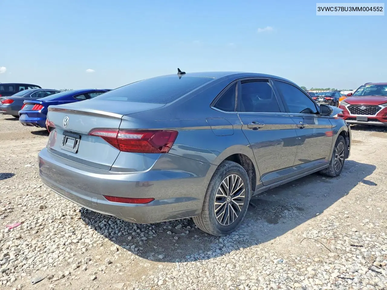 2021 Volkswagen Jetta S VIN: 3VWC57BU3MM004552 Lot: 55524126