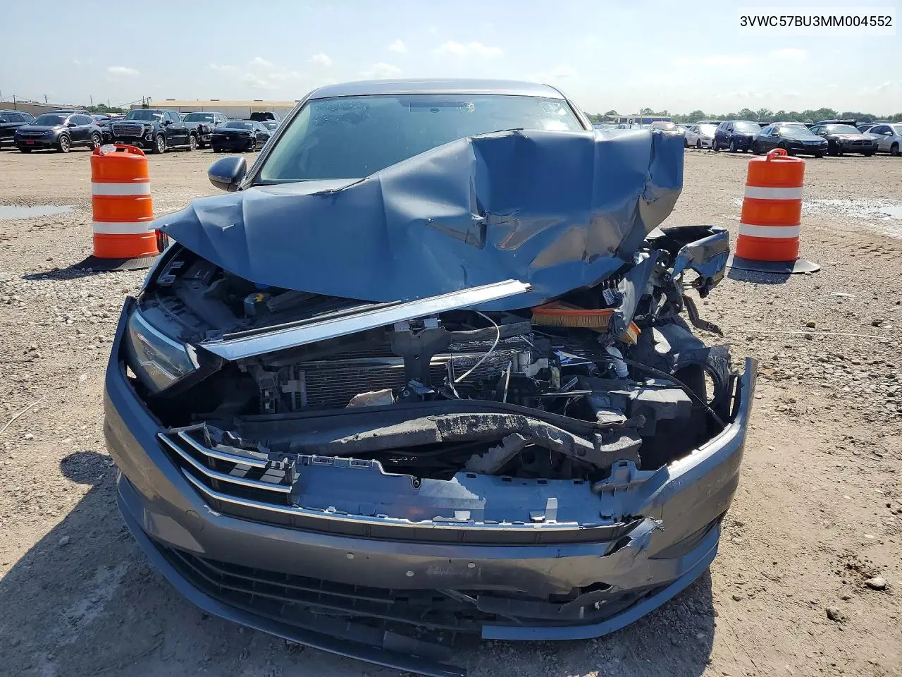 2021 Volkswagen Jetta S VIN: 3VWC57BU3MM004552 Lot: 55524126