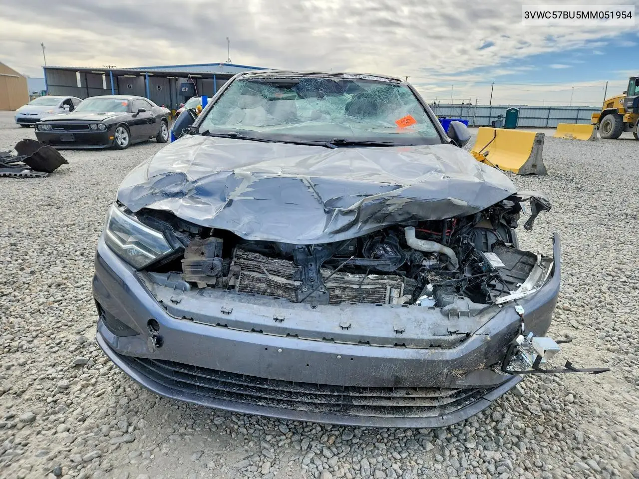 2021 Volkswagen Jetta S VIN: 3VWC57BU5MM051954 Lot: 57691576