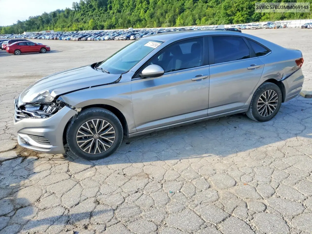 2021 Volkswagen Jetta S VIN: 3VWC57BU3MM069143 Lot: 57755096