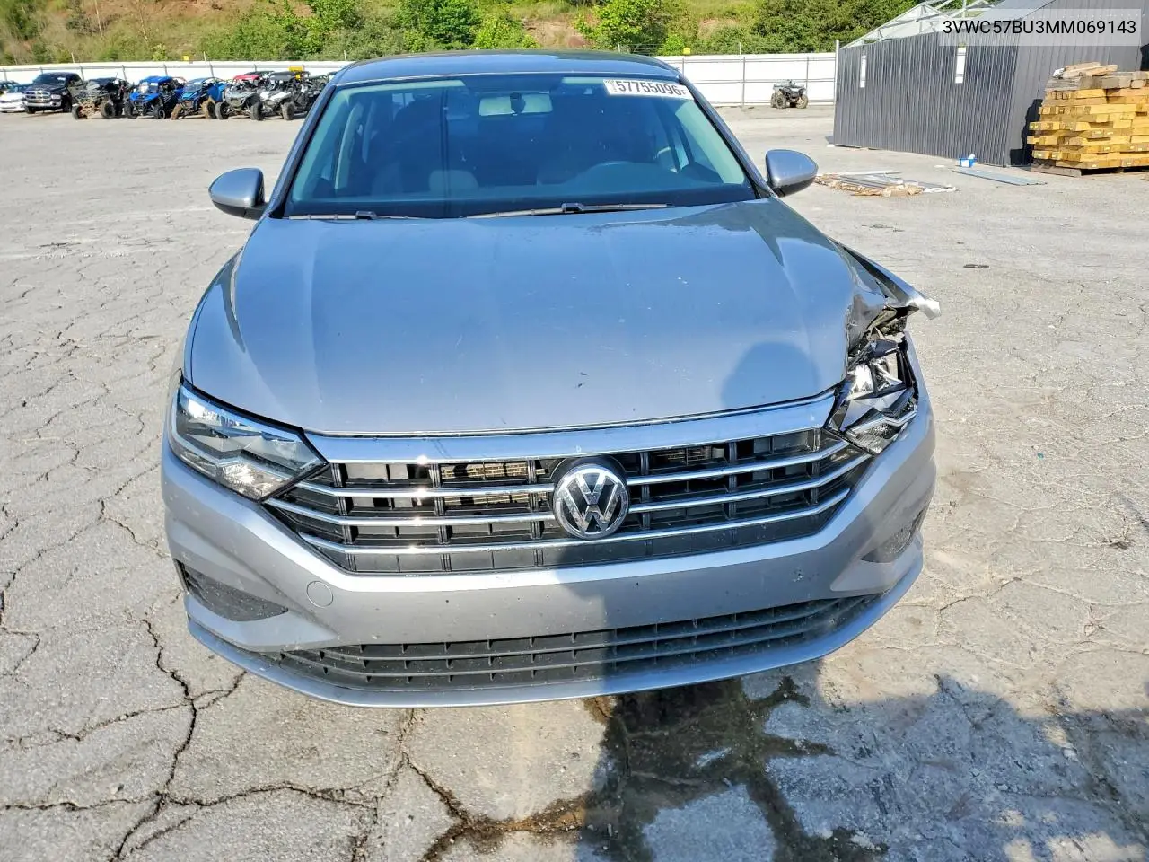 2021 Volkswagen Jetta S VIN: 3VWC57BU3MM069143 Lot: 57755096
